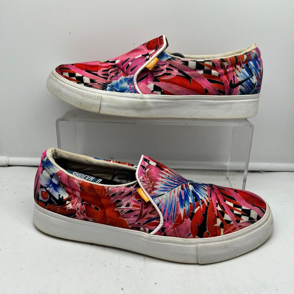 Nike Court Royale AC Shoes Womens 8.5 CD7003-600 Slip On Laser Fuchsia Sneakers